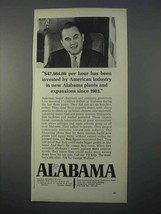 1966 Alabama Industrial Development Ad - George Wallace - £14.54 GBP