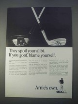 1966 Arnold Palmer Golf Clubs Ad - Spoil Your Alibi - £14.78 GBP