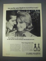 1966 Clairol Shampoo Ad - Are You the Same Blonde? - £14.50 GBP