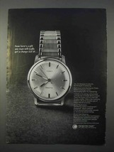 1966 Electric Timex Watch Ad - Get a Charge Out Of - £13.82 GBP