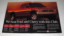 1995 Dodge Dakota Club Cab Pickup Truck Ad - £14.27 GBP