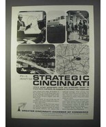 1966 Greater Cincinnati Chamber of Commerce Ad - Pin It - £14.49 GBP