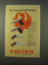 1995 Ruger Gun Ad - KP89DAO, KP94, SP101, KGPF-331 - $18.49