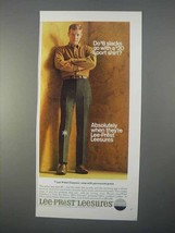 1966 Lee Lee-Prest Leesures Ad - $8 Slacks with Shirt - £14.50 GBP