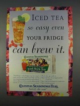 1996 Celestial Seasonings Tea Ad - So Easy - $18.49