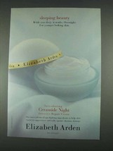 1996 Elizabeth Arden Ceramide Night Repair Cream Ad - £14.78 GBP