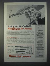 1966 Snap-On Tools Air Hammer Ad - Mittful of Power - £14.78 GBP