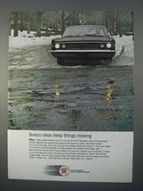 1966 Texaco Oil Ad - Ideas - £14.78 GBP