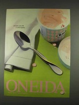 1996 Oneida Golden Aquarius Spoon Ad - With Dignity - £14.64 GBP