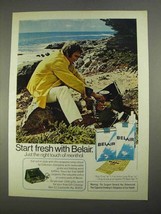 1974 Belair Cigarettes Ad - Start Fresh With Belair - NICE - £14.50 GBP