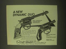 1974 Iver Johnson Sidewinder and Cadet Revolver Ad - £13.82 GBP