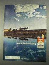 1974 Marlboro Cigarettes Ad - Come to Marlboro Country - NICE - £14.45 GBP