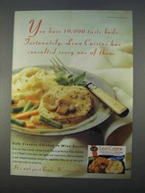 1996 Stouffer&#39;s Lean Cuisine Chicken in Wine Sauce Ad - £14.78 GBP