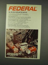 1976 Federal Cartridge Ad - Really Get the Lead Out - £13.82 GBP