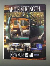 1997 Ford F150 SuperCab Pickup Truck Ad - Strength - £14.50 GBP