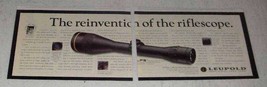 1997 Leupold Scopes Ad - Reinvention of Riflescope - £14.54 GBP