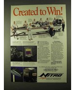 1994 Bass Nitro Boat Ad - Created to Win - £14.55 GBP