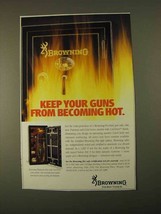 1994 Browning Pro-Steel Gun Safe Ad - Becoming Hot - £14.48 GBP