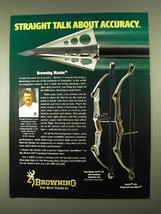 1994 Browning Maxim 6T6 3-D And Maxim Bow Ad - £14.48 GBP