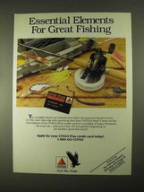 1994 Citgo Plus Credit Card Ad - For Great Fishing - £14.72 GBP