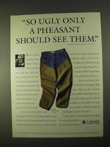 1994 Columbia Upland Tough Mother Jeans Ad - $18.49