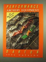 1994 Darton Archery Equipment Ad - Performance - £14.78 GBP