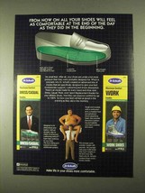 1994 Dr. Scholl&#39;s Insoles Ad - Feel As Comfortable - £14.54 GBP