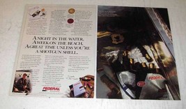 1994 Federal Ammunition Ad - A Night in the Water - £14.74 GBP