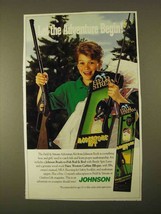 1994 Johnson Field &amp; Stream Adventure Kit Rod &amp; Reel Ad - £14.78 GBP