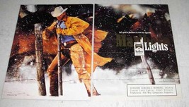 1994 Marlboro Lights Cigarettes Ad - Marlboro Man - NICE - £14.56 GBP