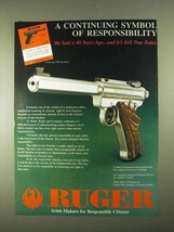 1994 Ruger .22 Mark II Competition Pistol KMK-678GC Ad - $18.49