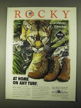 1994 Rocky Stalkers Boots Ad - At Home On Any Turf - £14.76 GBP