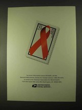 1994 United States Postal Service Ad - Aids Awareness - £14.50 GBP
