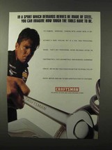 1995 Craftsman Tools Ad - Sport Which Demands Nerves - $18.49