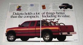 1995 Dodge Dakota Pickup Truck Ad - Holds Better - £13.82 GBP