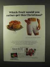 1995 Fruit of the Loom Extended Leg Brief Underwear Ad - $18.49
