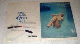 1996 Avon Perfect Wear Lip Color Ad - B. Dyroen-Lancer - $18.49