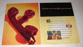 1996 Baked Lay&#39;s Potato Crisps Ad - 2 is Just Too Much - £14.54 GBP