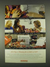 1996 Berina Sewing Machine Ad - We&#39;ll Encourage - $18.49