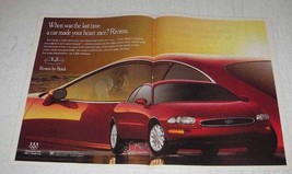 1996 Buick Riviera Car Ad - Made Your Heart Race - £13.89 GBP