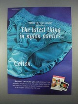 1996 Fruit of the Loom Panties Ad - The Latest Thing - £14.52 GBP