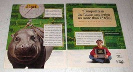 1996 Intel Processor Ad - Computers No More 1.5 Tons - £14.78 GBP