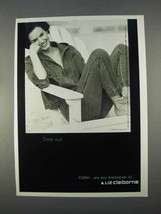 1996 Liz Claiborne Fashion Ad - Time Out - £14.78 GBP