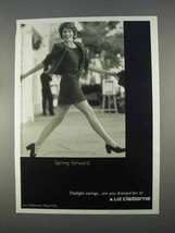 1996 Liz Claiborne Fashion Ad - Spring Forward - £14.78 GBP