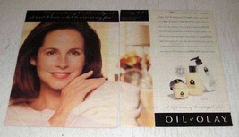 1996 Oil of Olay Daily UV Cream Ad - Karen Kopins Shaw - £14.78 GBP