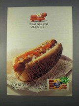 1996 Oscar Mayer Free Beef Franks Ad - Just Whistle - £14.78 GBP