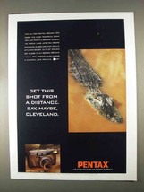 1996 Pentax IQZoom 160 Camera Ad - From a Distance - £14.53 GBP