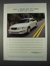 1996 Toyota Avalon Car Ad - Makes Winding Road Soft - £14.62 GBP