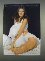 1996 Victoria's Secret Underware Underwear Ad - $18.49