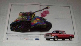 1997 Ford Ranger Pickup Truck Ad - Our Basic Concept - £14.82 GBP